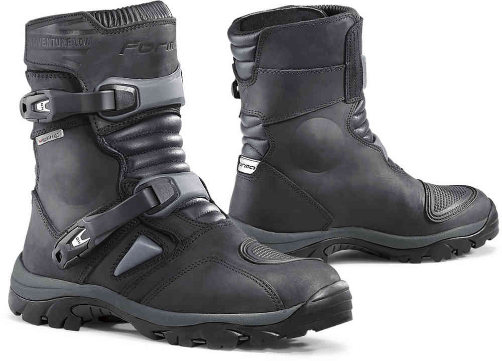 Forma Adventure Low Black Motorcycle Boots | Motorbike Shoes – SGI