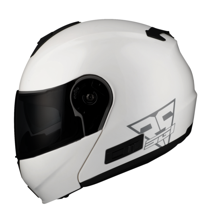 SGI Fusion Gloss White Modular Motorbike Helmet | Helmets RSA