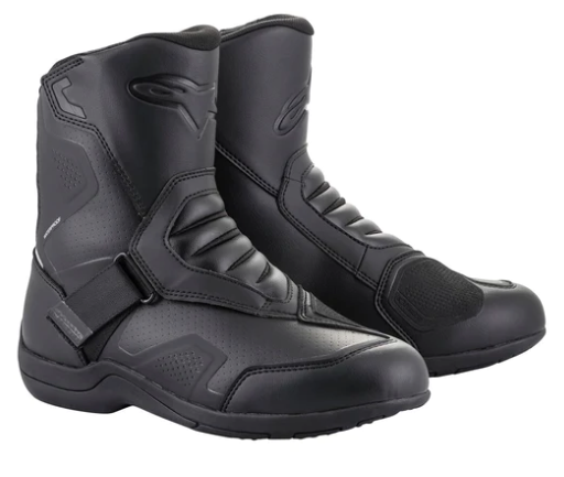 Alpinestars Men's Waterproof Motorcycle Cruiser Riding newest Biker Boots Black 10M